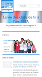 Mobile Screenshot of clubs-ffta.com